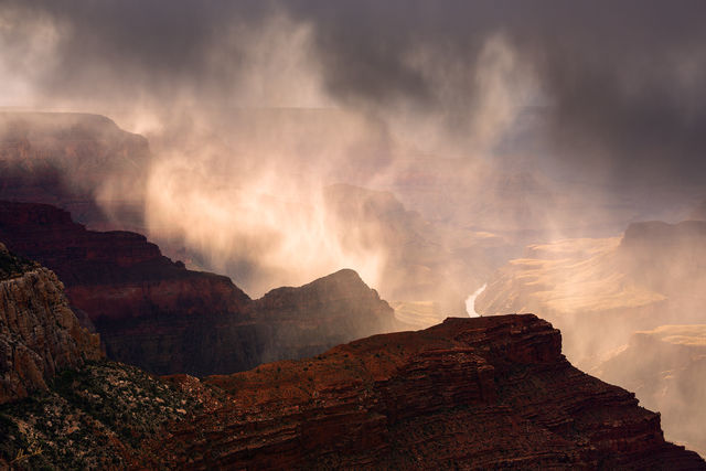 Photos of the Monsoon season at the Grand Canyon | Fine Art Landscape ...
