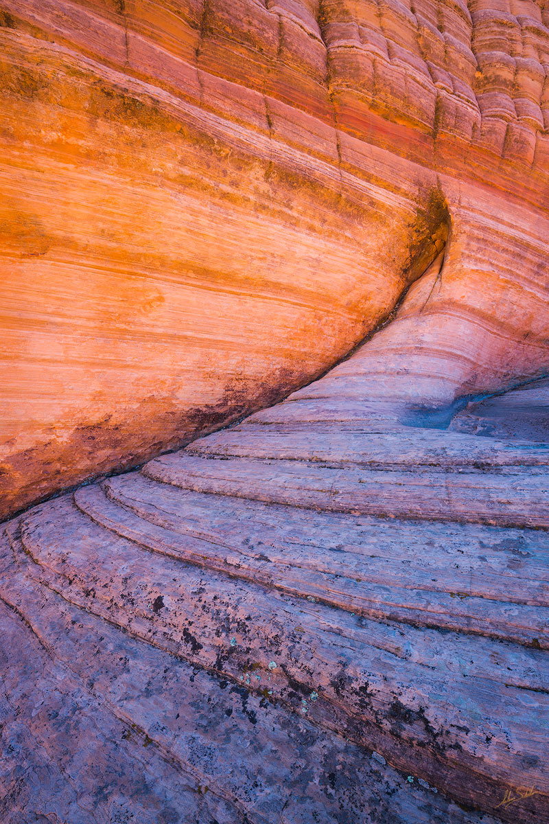 The art of sandstone in Coyote Buttes North, Vermilion Cliffs National Monument. Photo © Adam Schallau, All Rights Reserved.